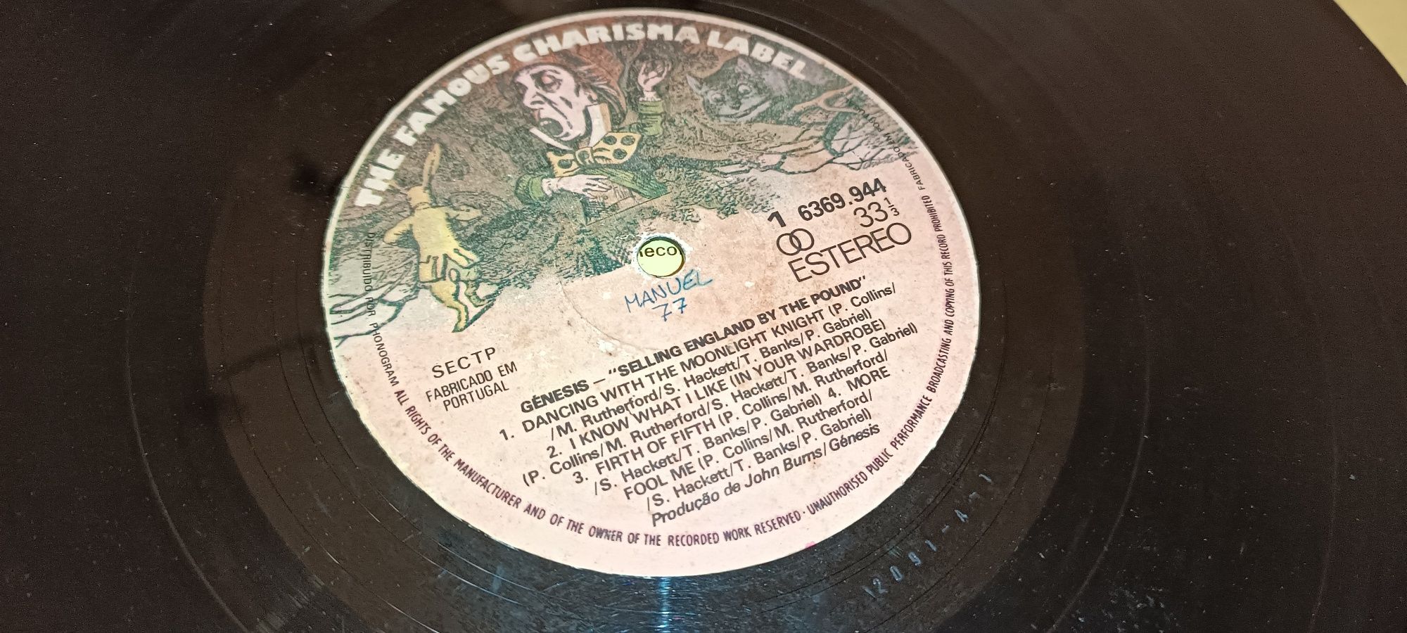 Antigs LP's álbuns vinis Genesis