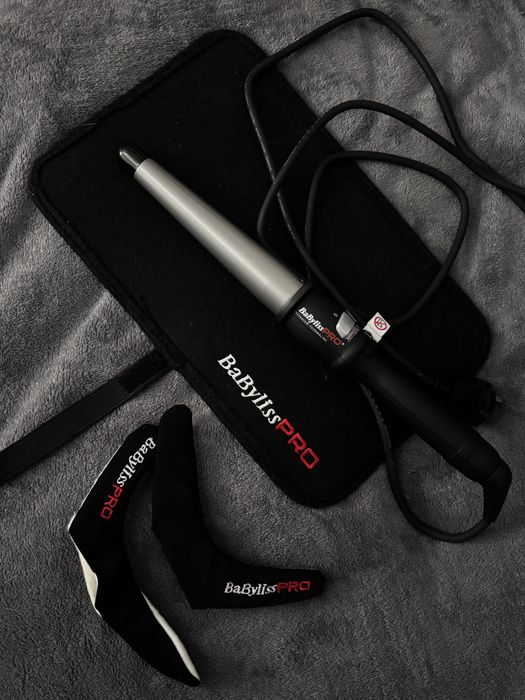 Плойка профессиональная конусная для завивки волос BaByliss pro