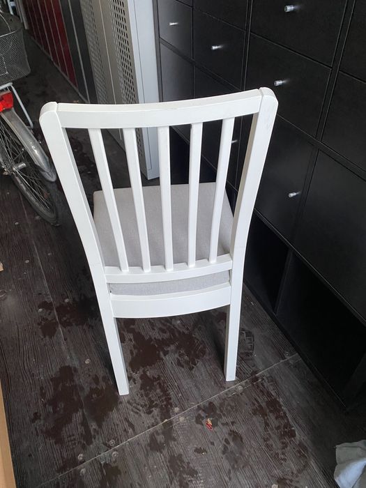 Krzesło Ekedalen, Ikea, białe