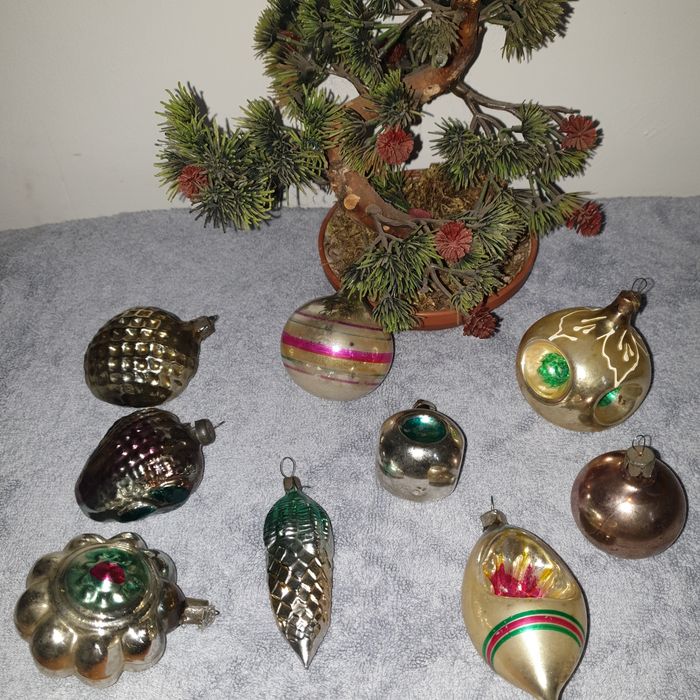 Ёлочные игрушки СССР