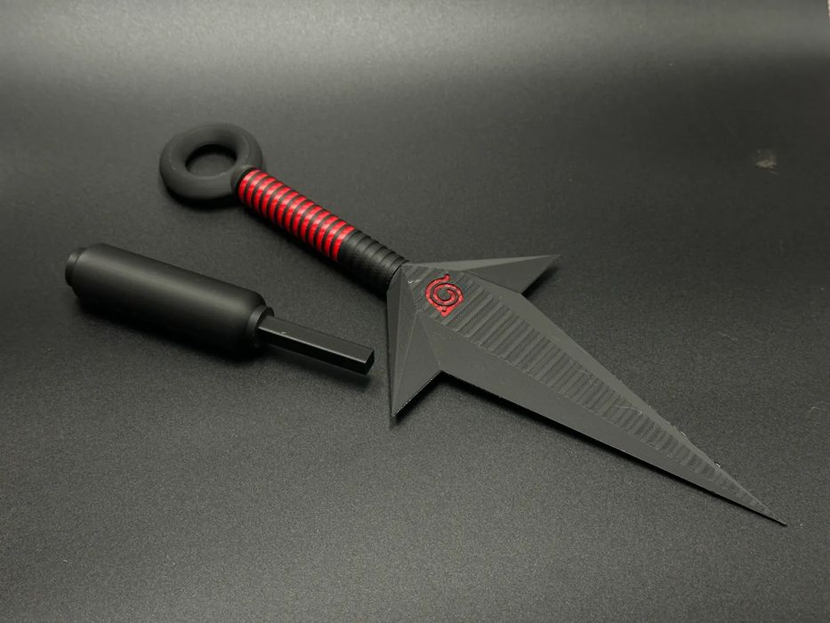 Kunai Completa Naruto (2 Estilos de Cabo)