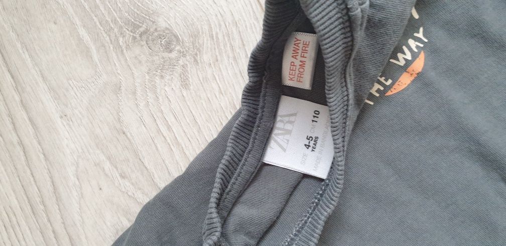 Koszulka zara spodnie H&M, rozm. 104