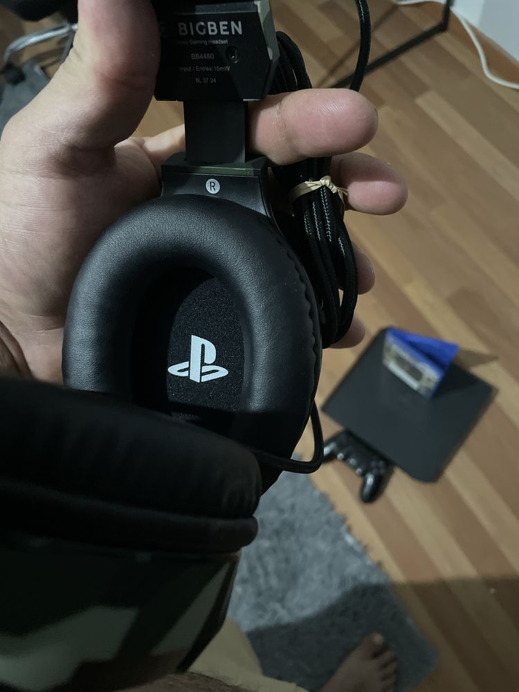 Ps4 + comando + auricular