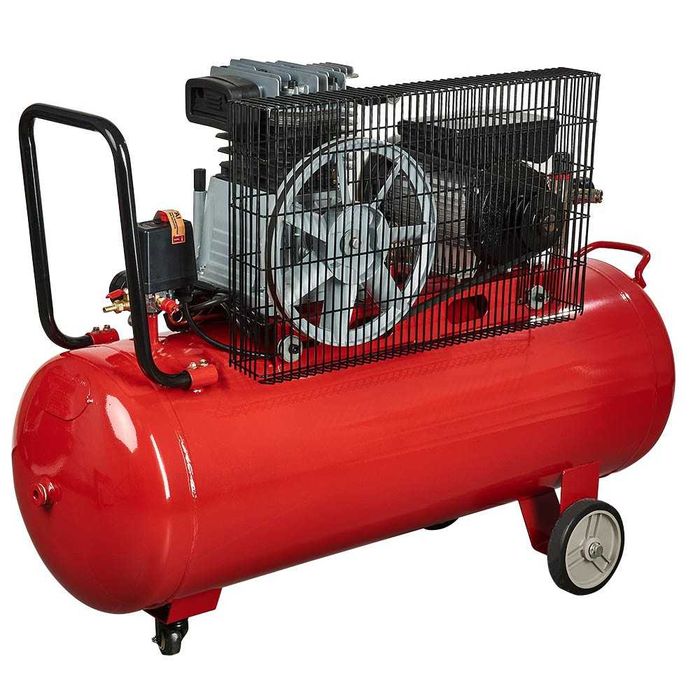 Компресор повітряний 100л Vitals Master GK100.j652-10a 290л на виході