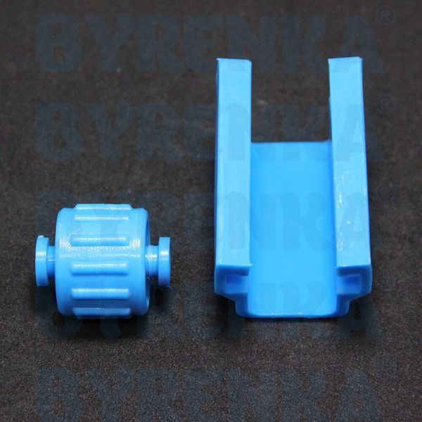 Зажим пластик доїльного апарата