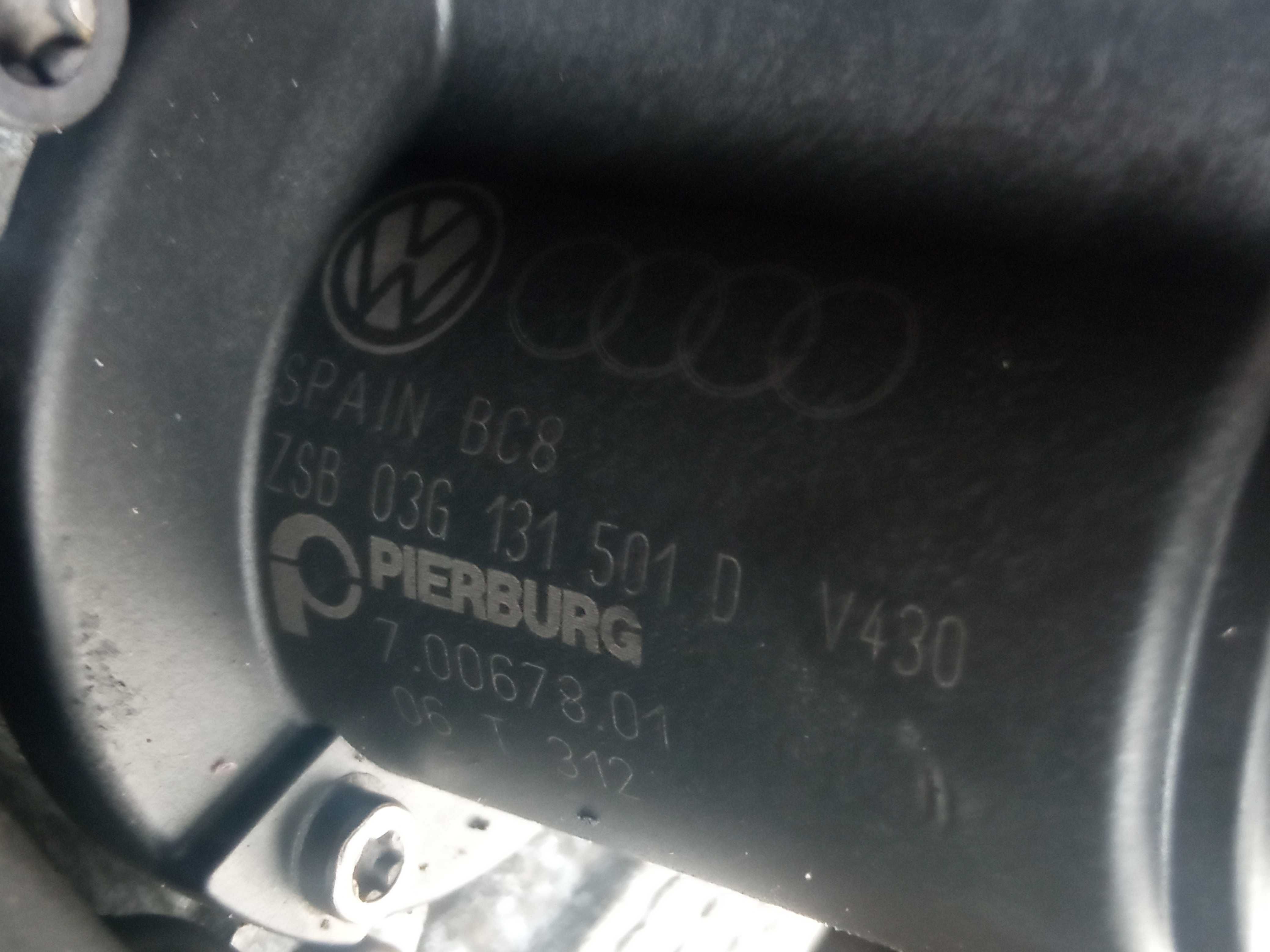 Zawór EGR Audi A3 8P 2.0 TDi 07r 140ps 03G131501D Siedlce