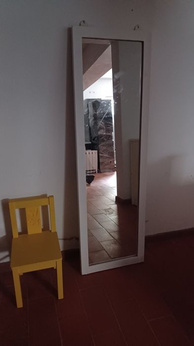 Espelho  branco usado