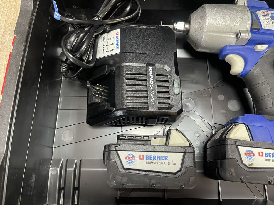 Berner Milwaukee M18 2767-22 / акумуляторний гайковерт Мілвокі 1350 Нм