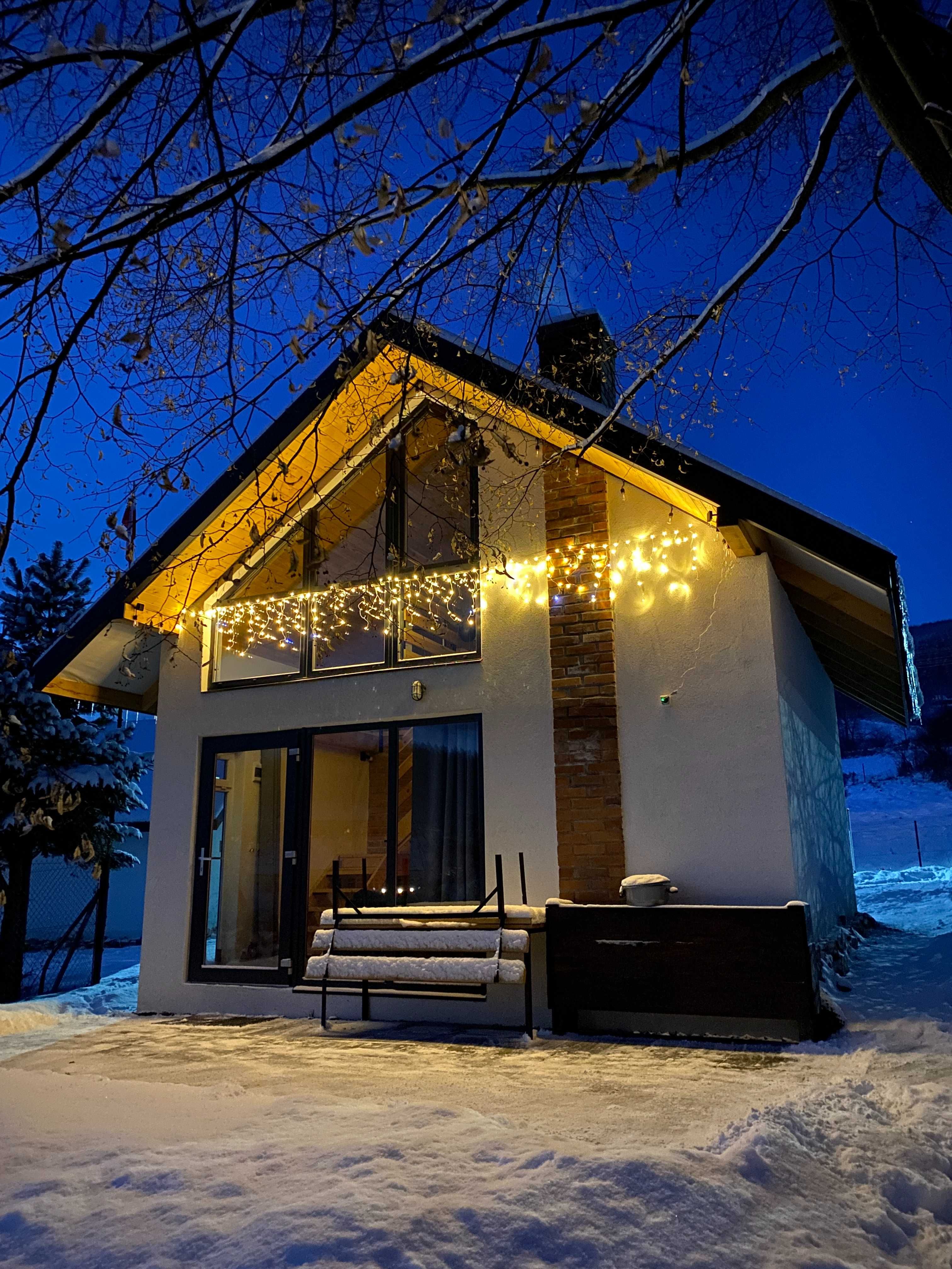 Domek Domki Jeleni Szlak Bieszczady Ustrzyki Dolne noclegi domek