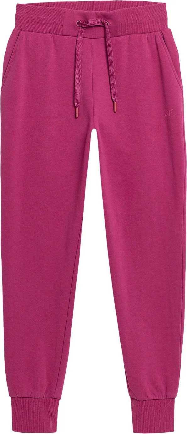Spodnie dresowe damskie 4F ciemny róż ( S, M, L, XL, XXL )