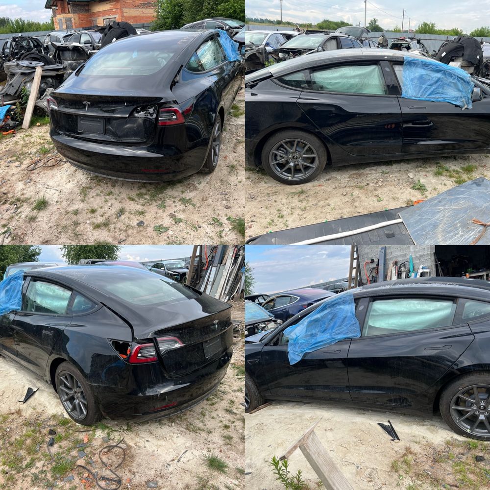 Tesla model 3 двері , tesla model 3 чвертка / розборка tesla model 3 /
