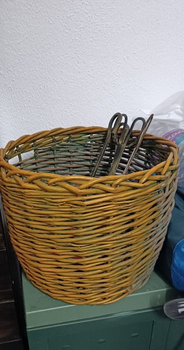 Cesto verga para lenha