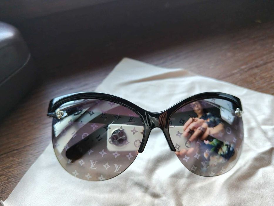 Luksusowe okulary Louis Vuitton Nowe logowane