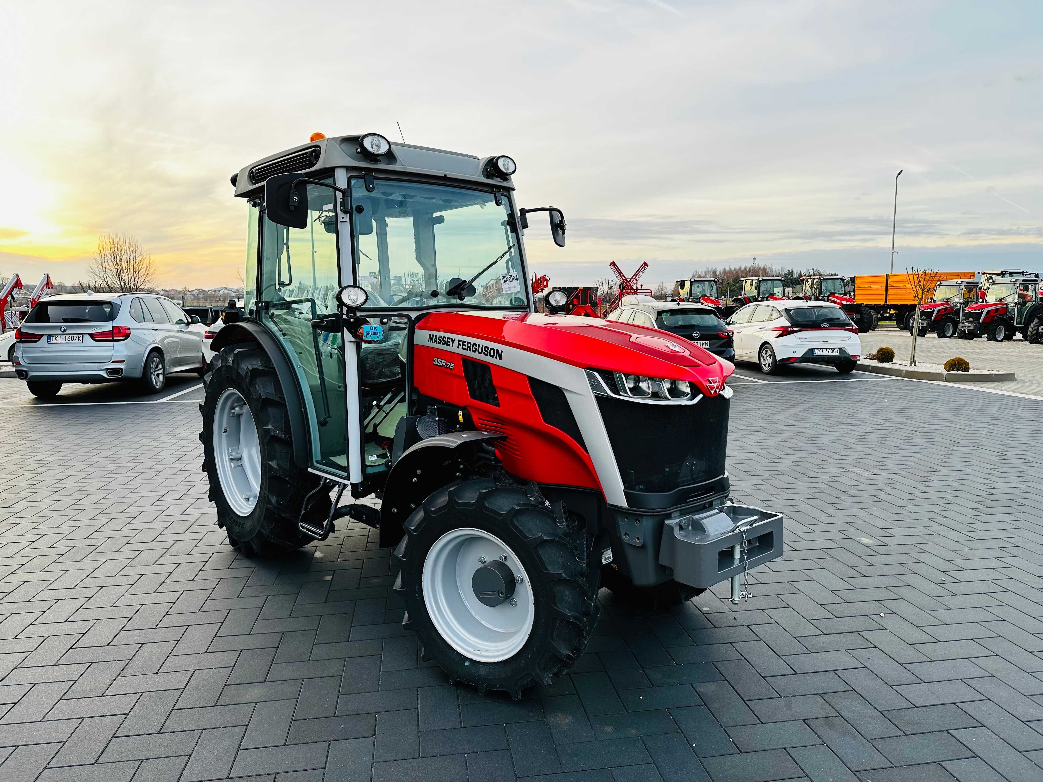 Ciągnik Sadowniczy Massey Ferguson 3SP.75 - NOWY MODEL - DEMO - OKAZJA