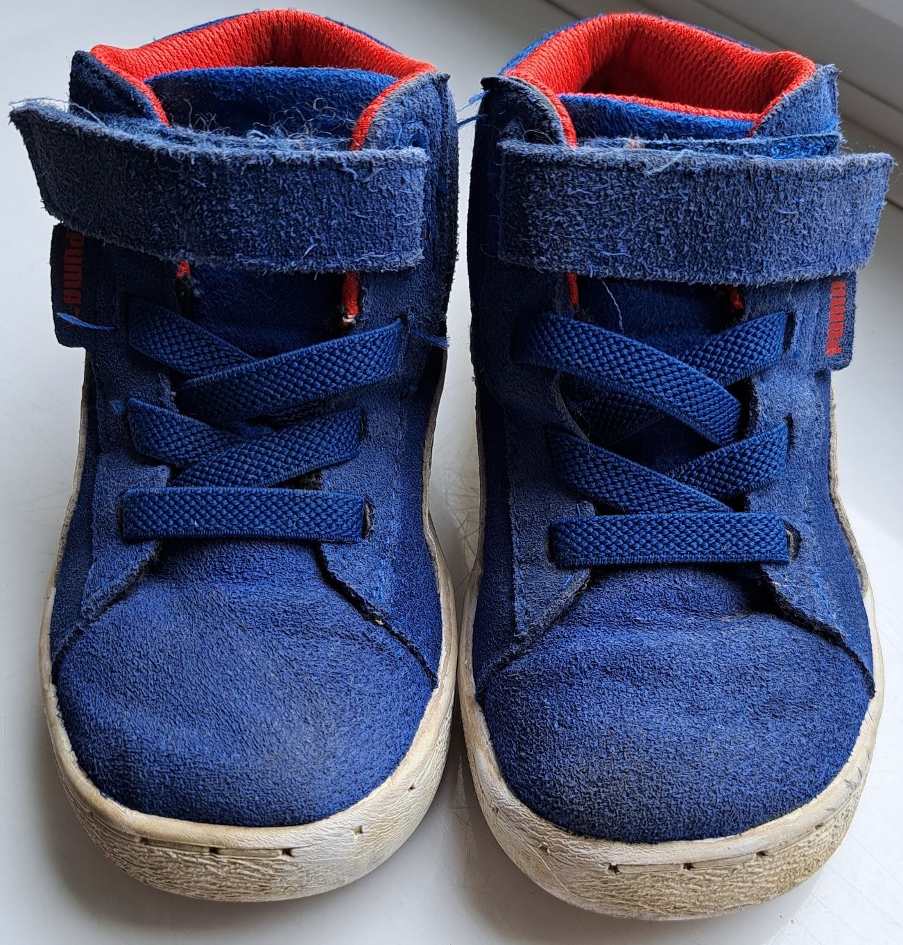 Buty Puma r. 25 za kostke zamsz