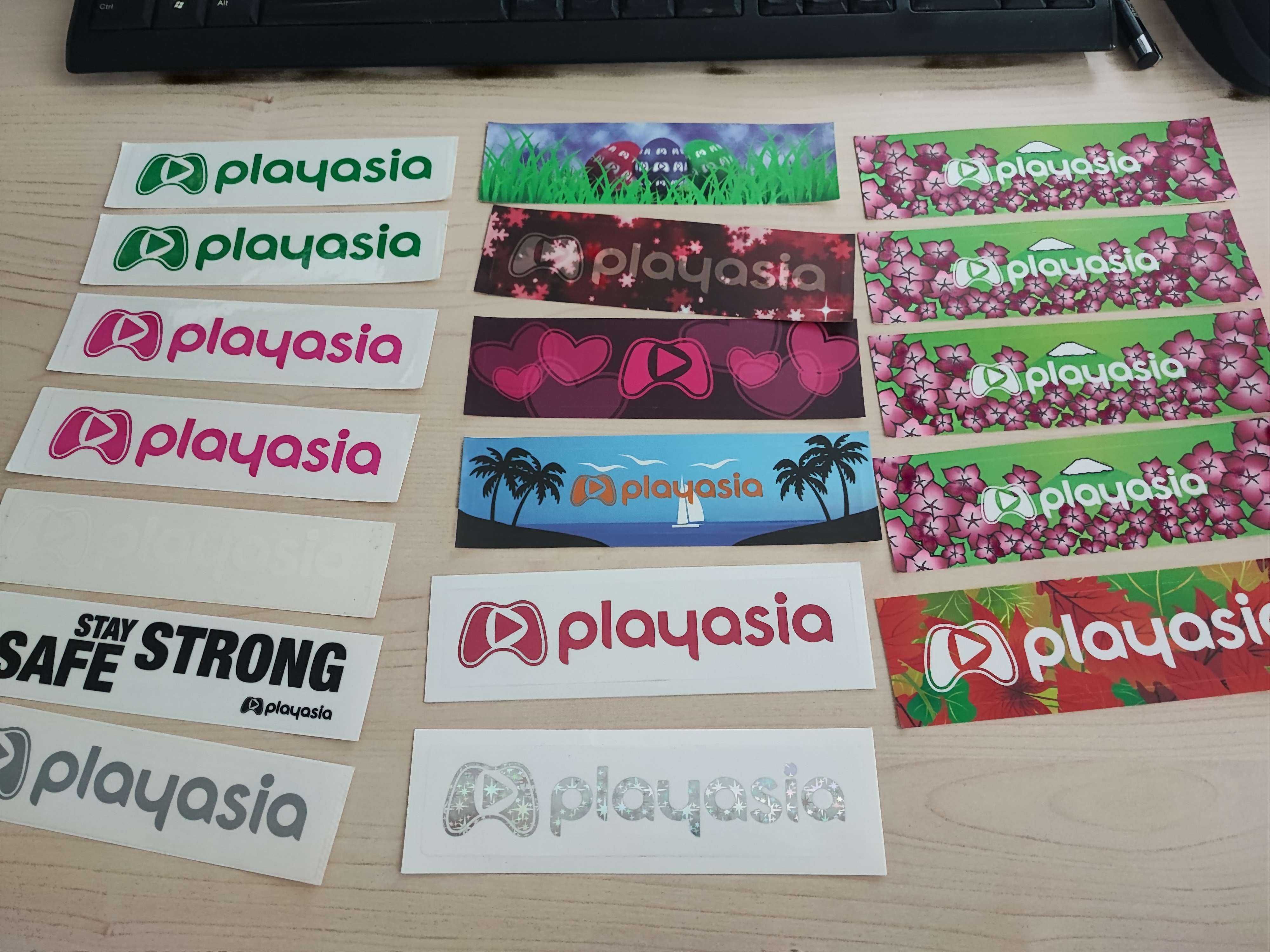 Play Asia Playasia Zestaw naklejek z paczek kolekcjonerskie sticker