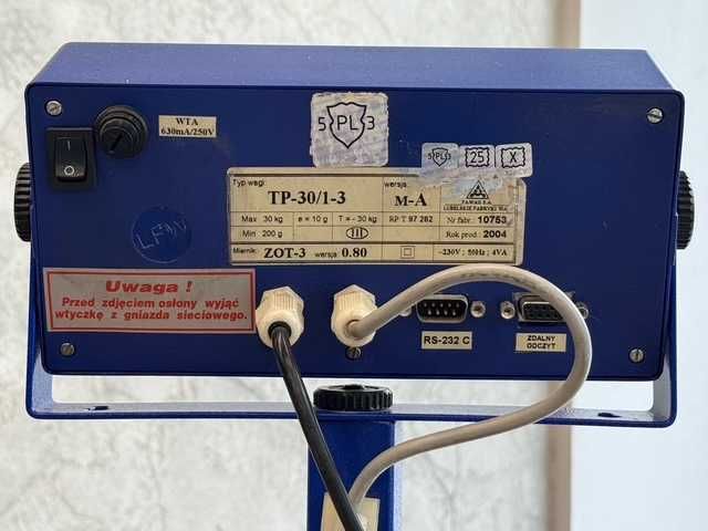 Waga elektroniczna FAWAG TP30/1