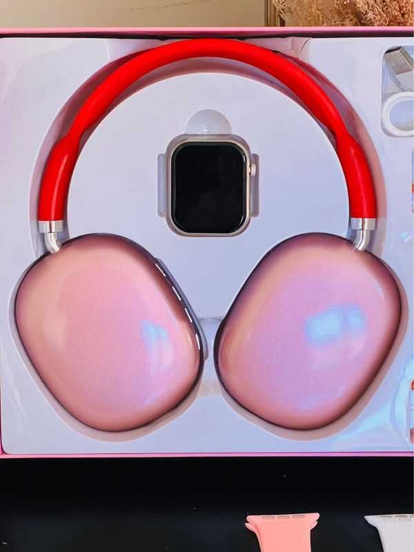 Smartwatch & Headphones c/ 4 fivelas