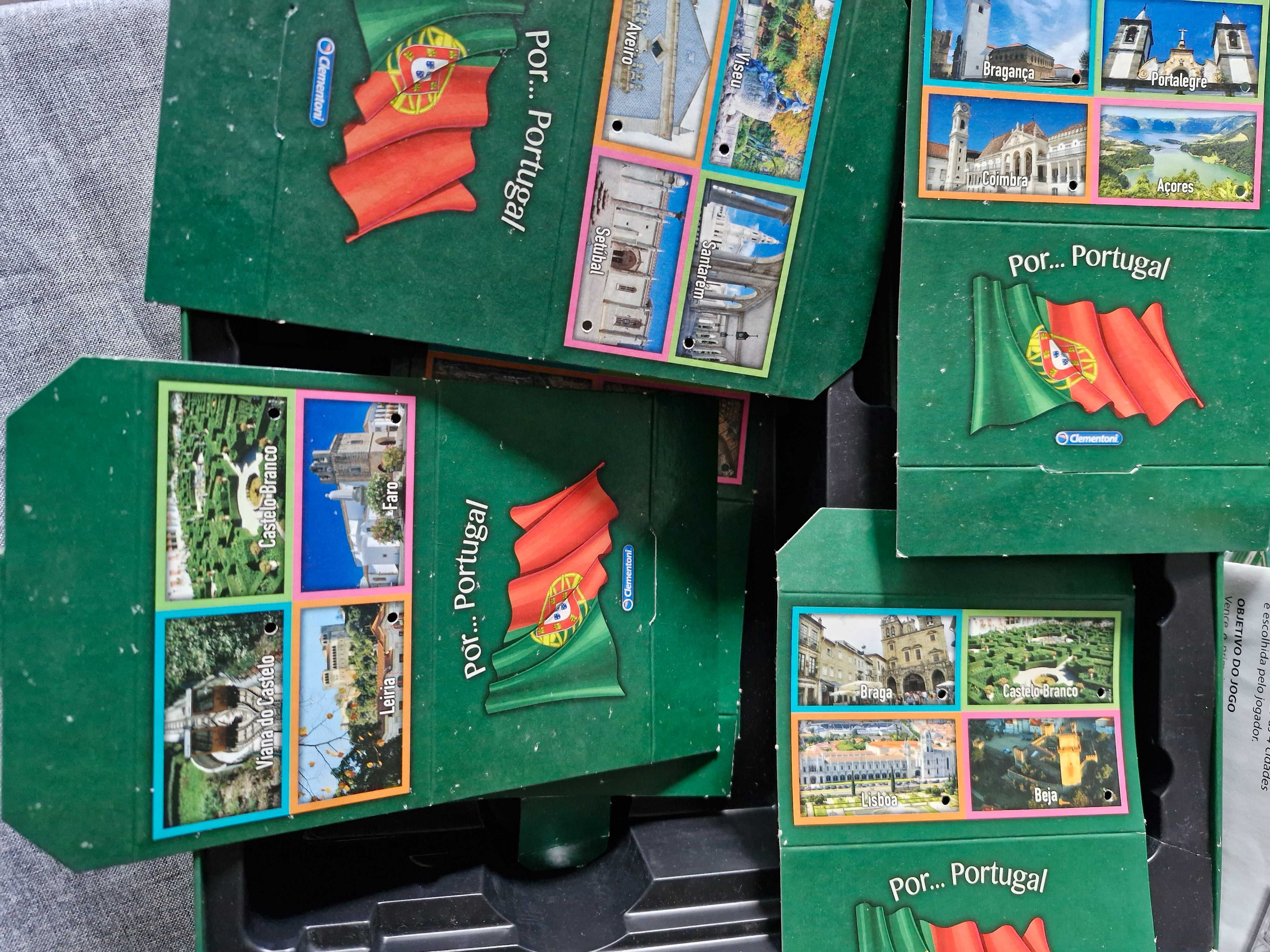 Jogo tabuleiro "Por Portugal"