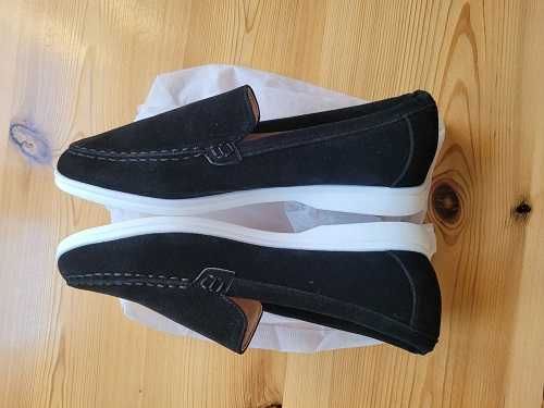 Męskie mokasyny skórzane