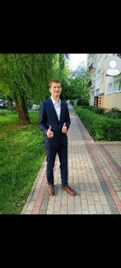 Garnitur młodzieżowy do bierzmowania ósma klasa