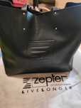torba skórzana Zepter, czarna , Made in Italy
