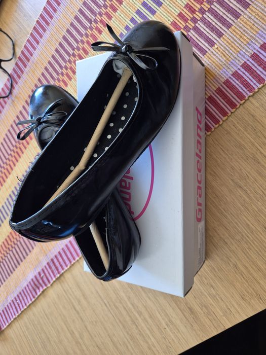 Buty dziewczece czarne