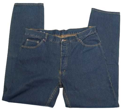 OHIO JEANS 54 W38 L33 PAS 98 jeansy męskie proste jak nowe