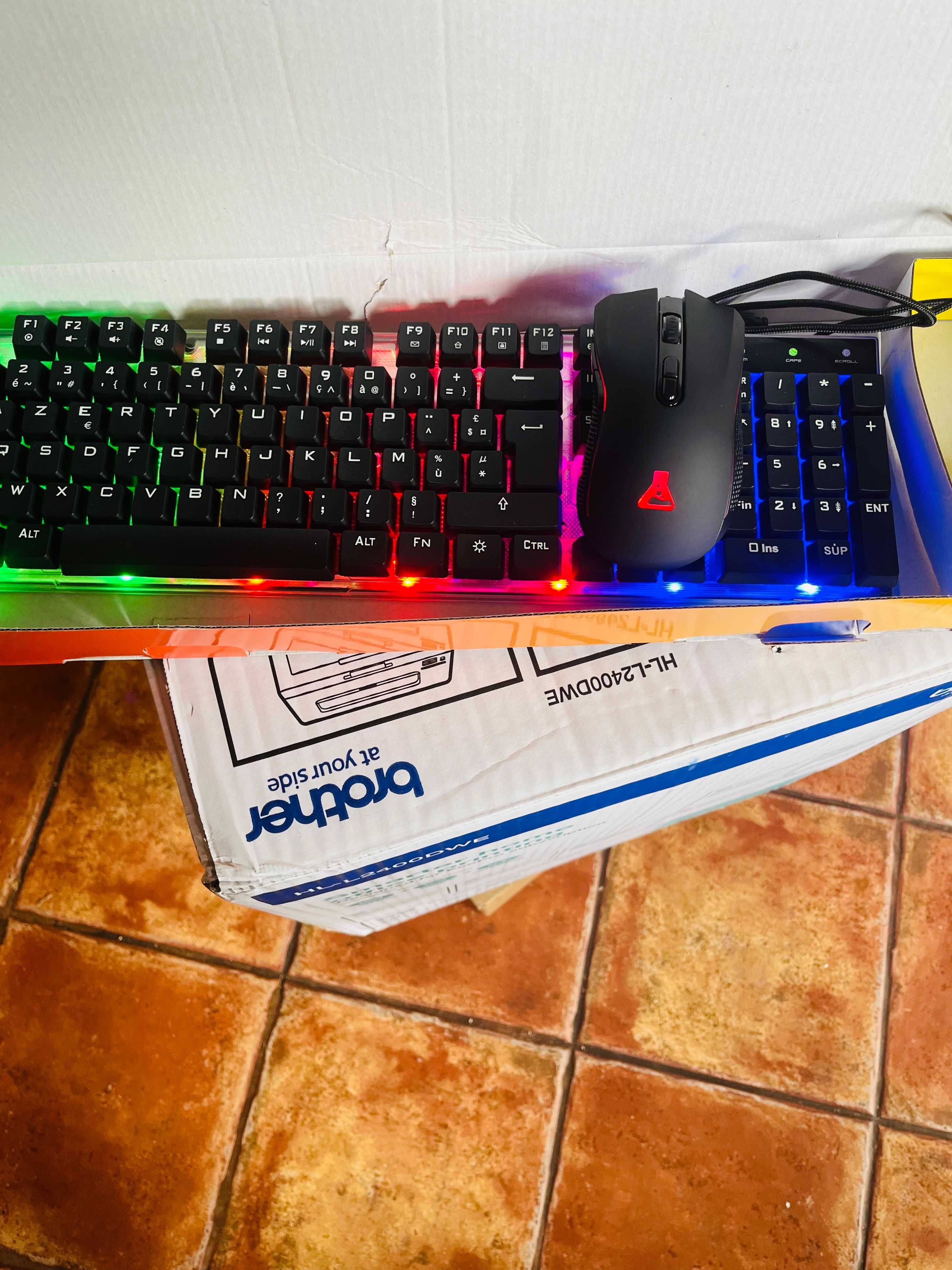 THE G-LAB - Yttrium Combo - Gaming klawiatura język francuski