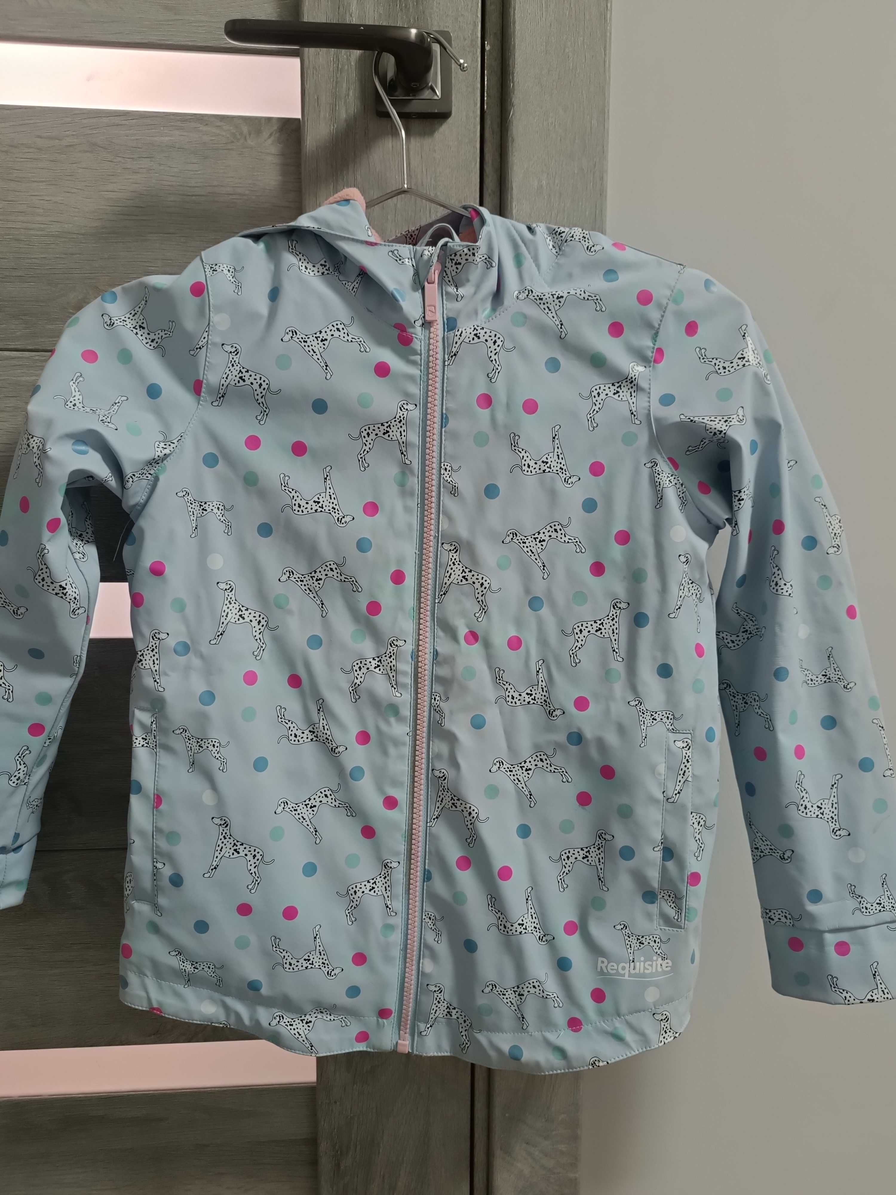 Дитяча куртка-дощовик для дівчинки