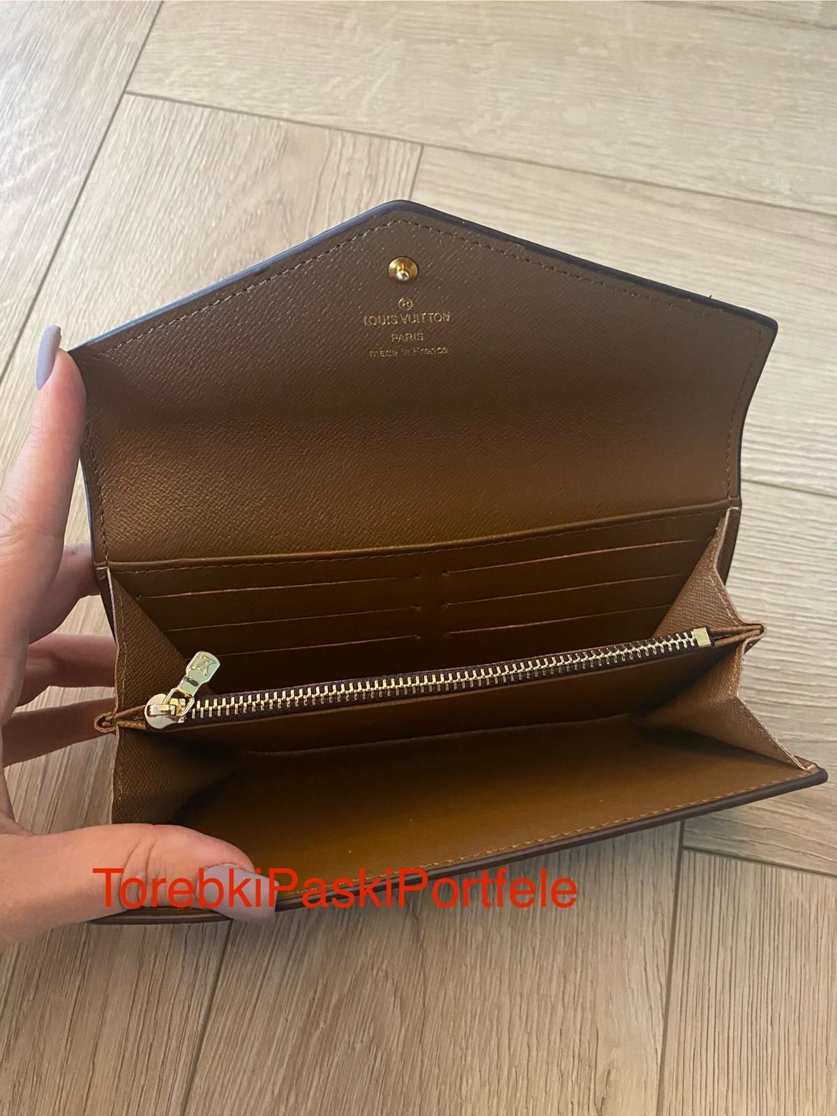 Nowy portfel Louis Vuitton.