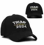 Czapka z daszkiem Donald Trump 2024 czarna prezent