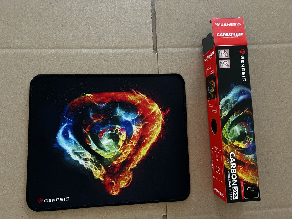 Podkładka pod mysz, game pad GENESIS Carbon 500 M Fire G2