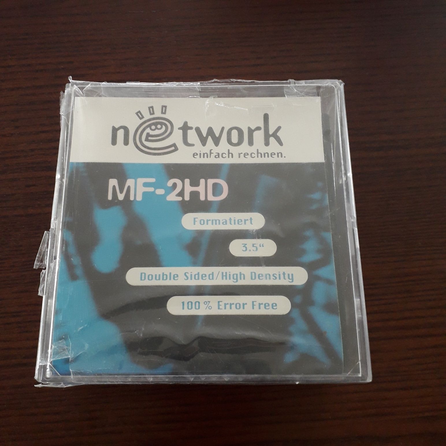 NETWORK nowe dyskietki MF-2HD 3.5" 1.44MB 10 sztuk w folii