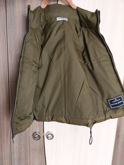 Жилетка Stone Island дитяча жилетка безрукавка stone island для хлопчи