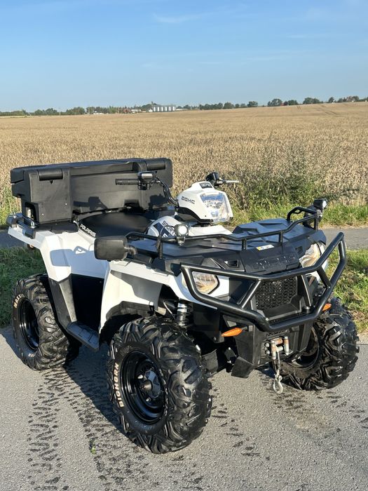 Polaris Sportsman 570 eps 3300km wspomaganie Grzane manetki kciuk