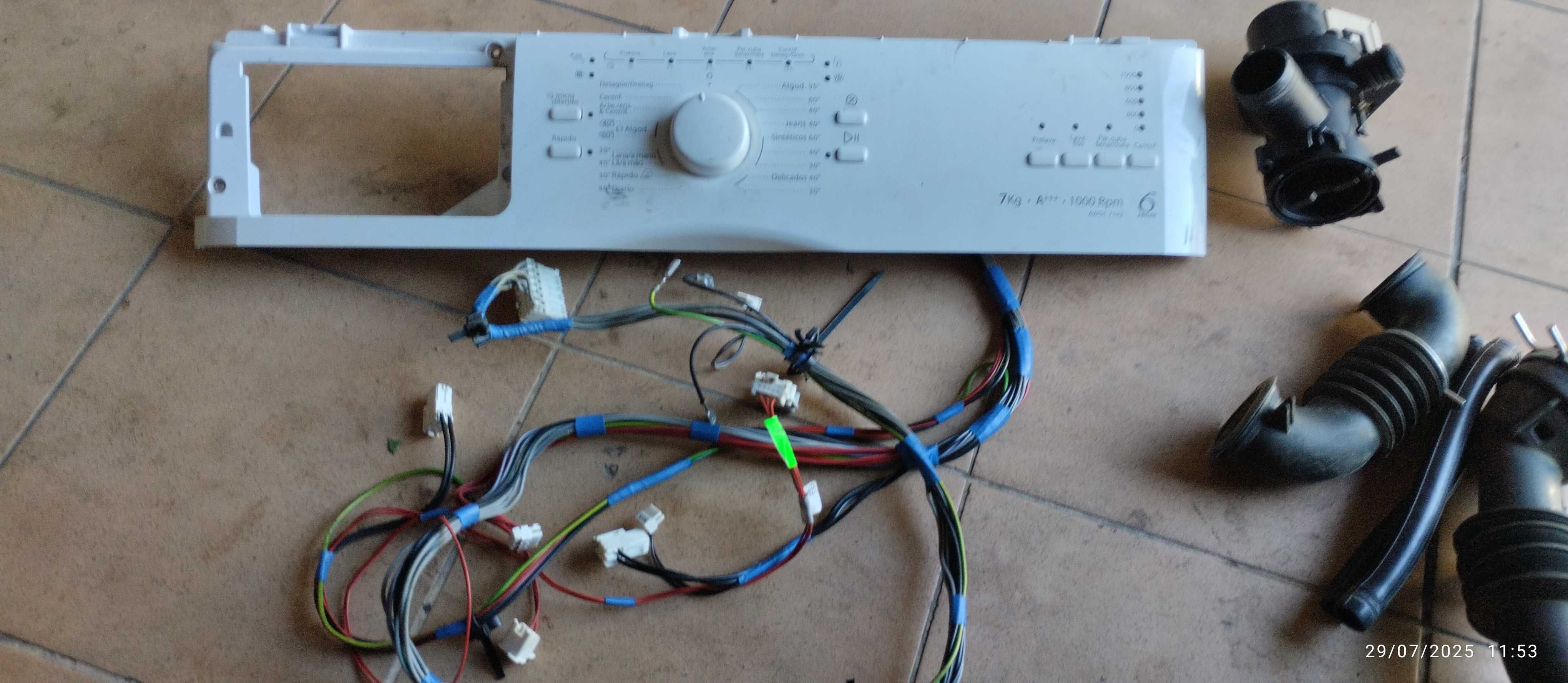 Painel máquina de lavar