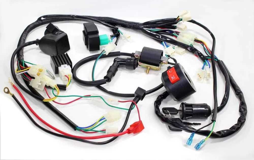 Instalacja wiązka elektryczna kpl kompletna Quad Atv 125 110 nowa