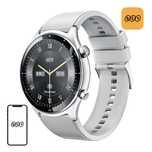 Smartwatch S7 Amoled Srebrny Monitor Zdrowia I Aktywności