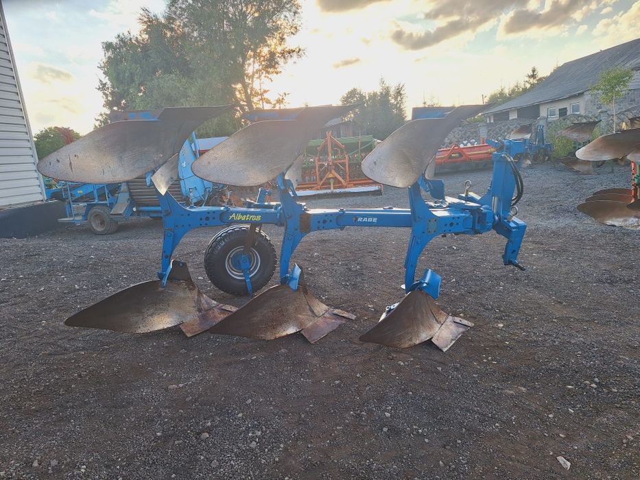 Pług 3 skibowy obrotowy Rabe Albatros 3x50 stan bdb nie Lemken