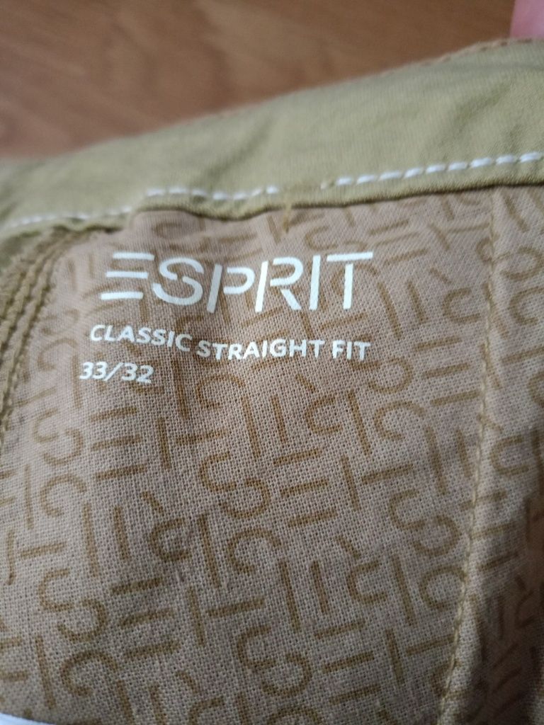 Nowe Spodnie markowe Esprit bawełna