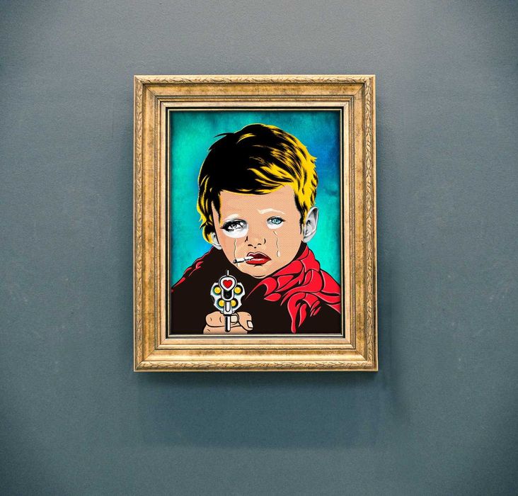 Ilustração "Menino da Lágrima"