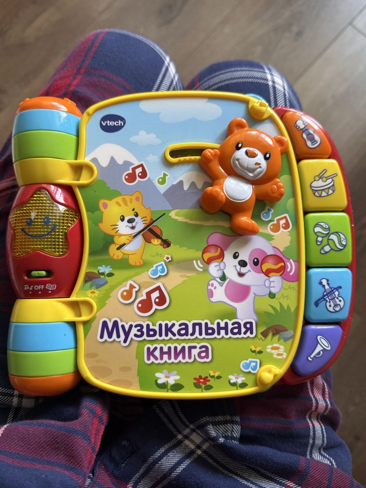 Книга музыкальная с песенками