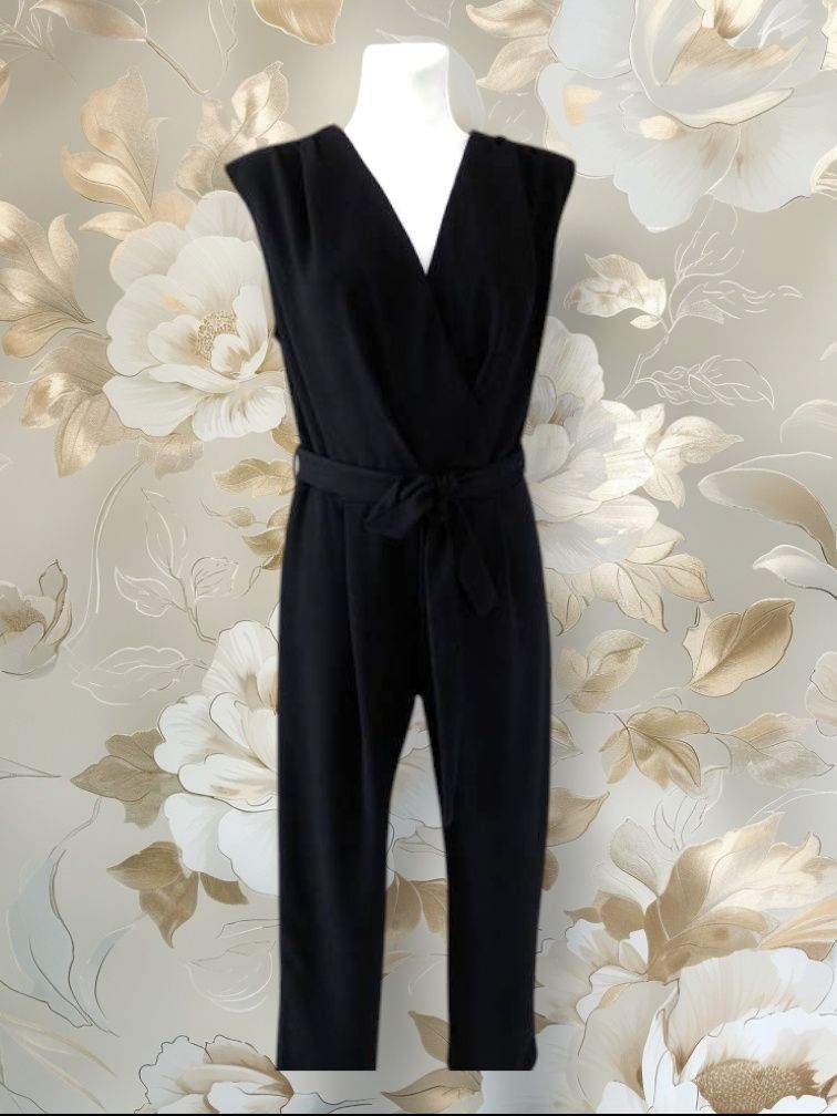 Nowy! Czarny elegancki kombinezon damski NewLook r 38 (10)