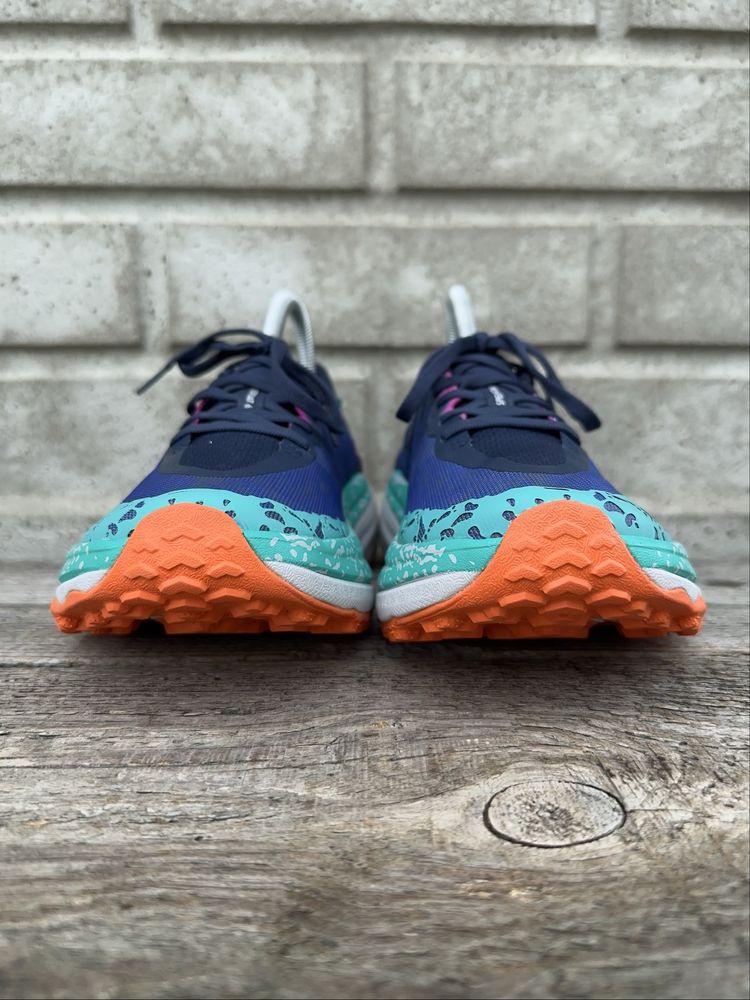 Nowe granatowe, trailowe buty do biegania Hoka Speedgoat 6, rozmiar 38