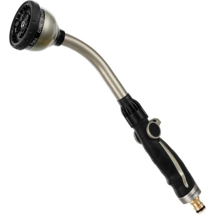 Restmo Metalowy Pręt Do Podlewania Opryskiwacz 42 Cm 10 Funkcji