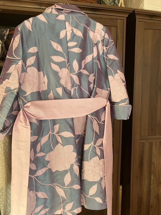 Conjunto de cerimonia vestido e casaco