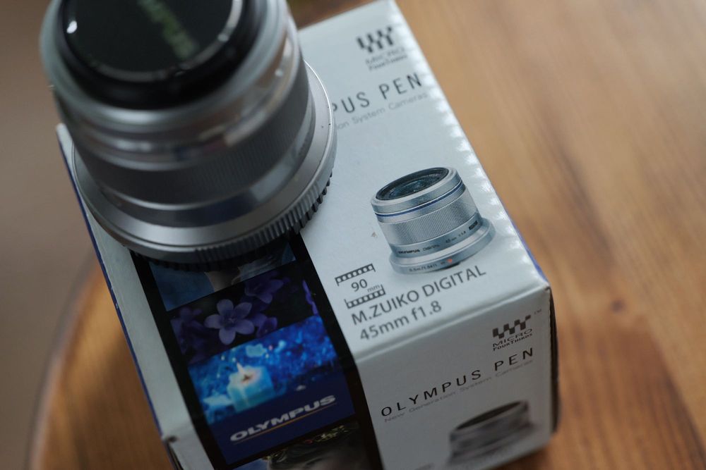 Obiektyw Olympus M.ZUIKO DIGITAL 45mm f/1.8