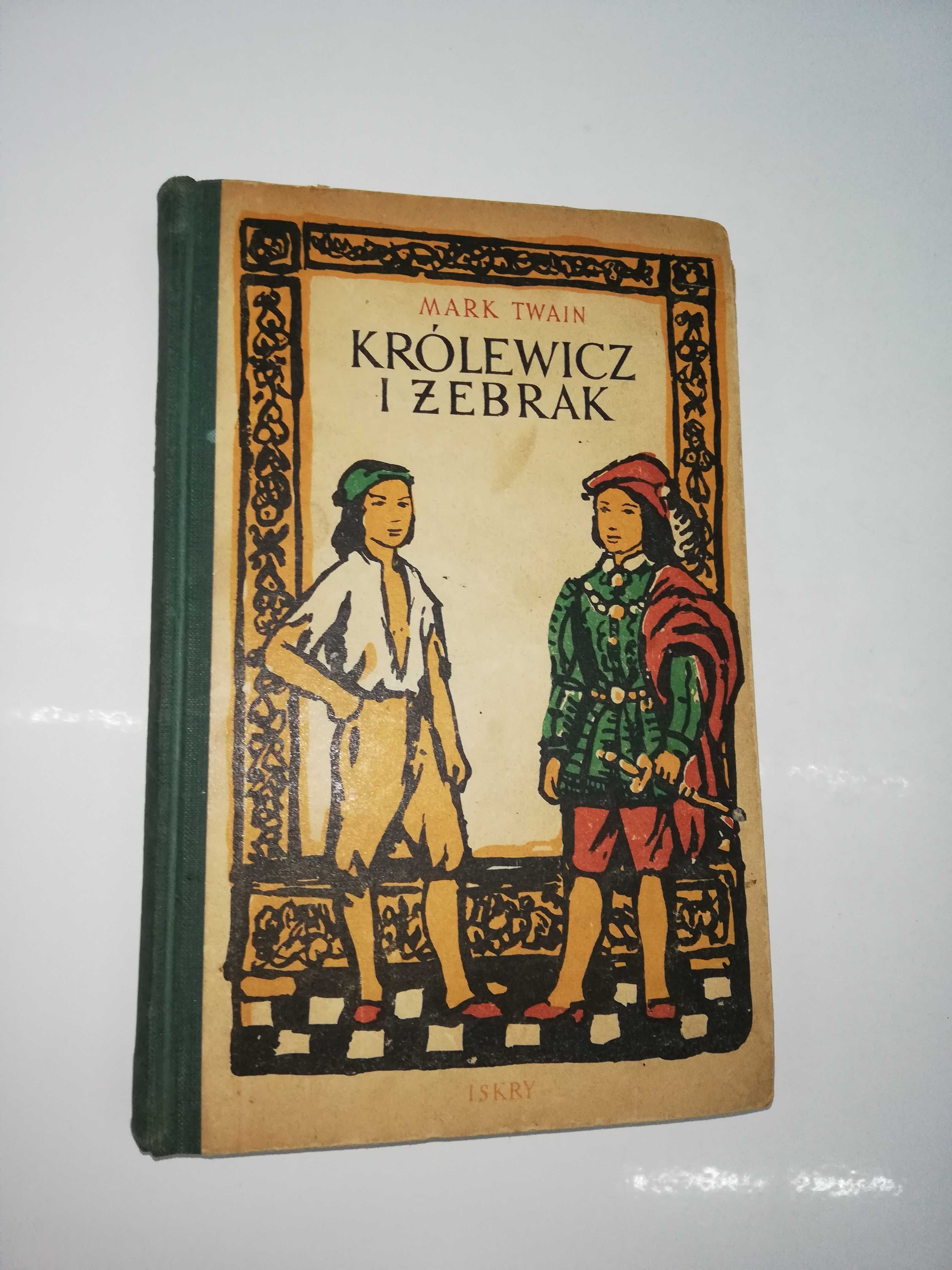 książka Królewicz i żebrak Twain 1954