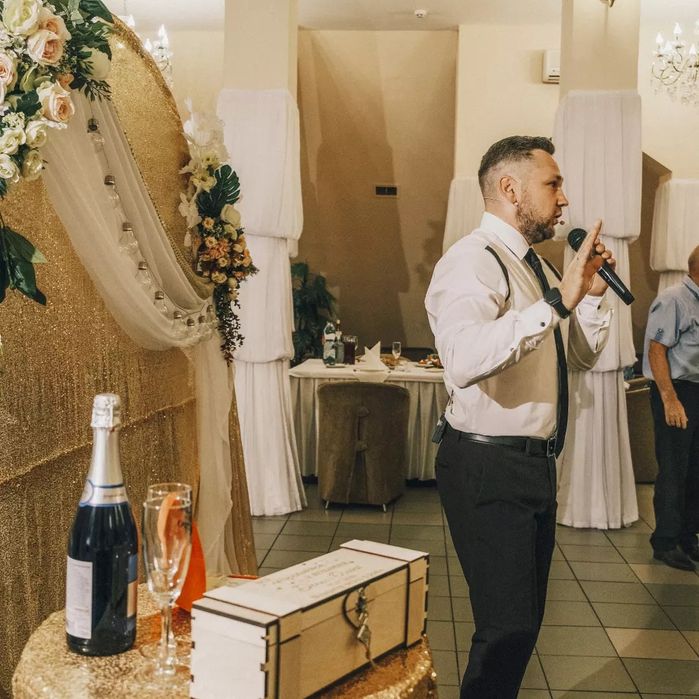 Ведучий,Діджей,Тамада, Весілля,Ювілей,Кооперативи